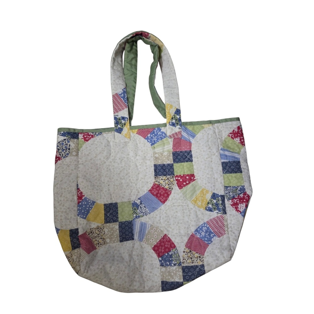 Handmade Patchwork Quilt Bonnet Cottagecore Prairie Pioneer Sun Bonnet  Purse